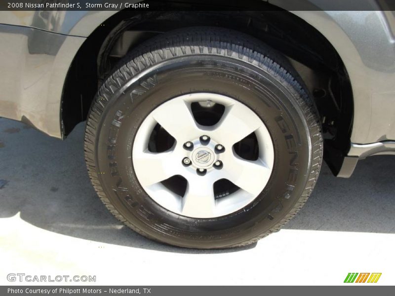 Storm Gray / Graphite 2008 Nissan Pathfinder S