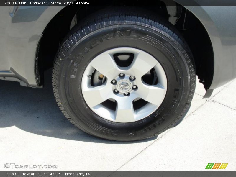 Storm Gray / Graphite 2008 Nissan Pathfinder S