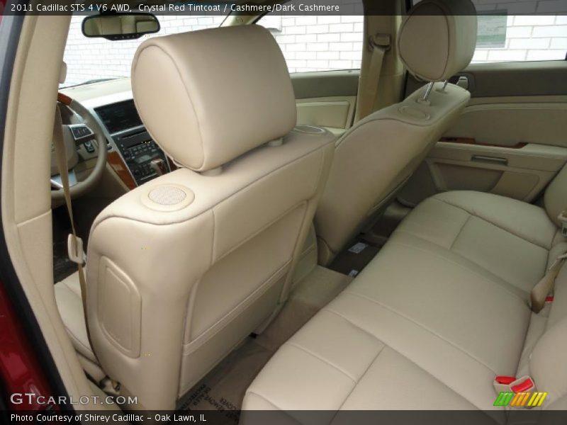 Crystal Red Tintcoat / Cashmere/Dark Cashmere 2011 Cadillac STS 4 V6 AWD