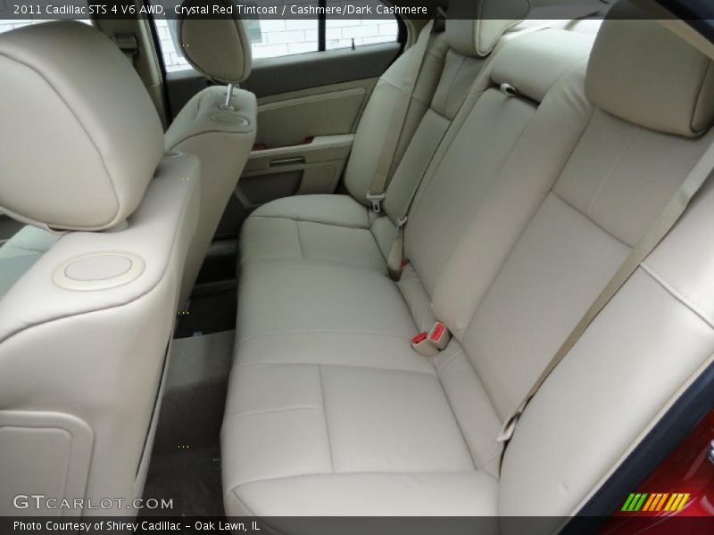 Crystal Red Tintcoat / Cashmere/Dark Cashmere 2011 Cadillac STS 4 V6 AWD