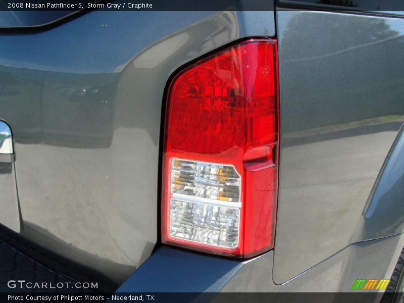 Storm Gray / Graphite 2008 Nissan Pathfinder S