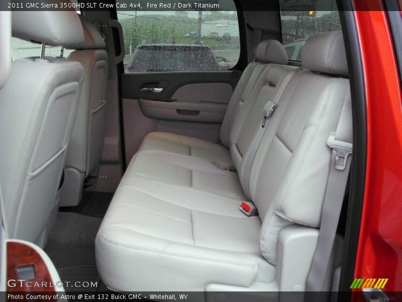  2011 Sierra 3500HD SLT Crew Cab 4x4 Dark Titanium Interior