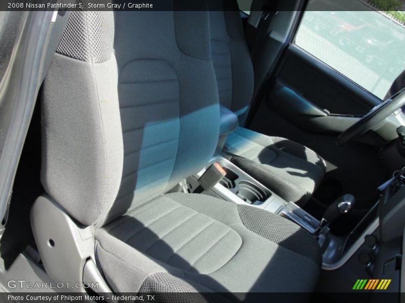 Storm Gray / Graphite 2008 Nissan Pathfinder S