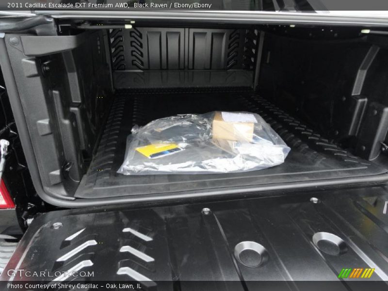 Black Raven / Ebony/Ebony 2011 Cadillac Escalade EXT Premium AWD