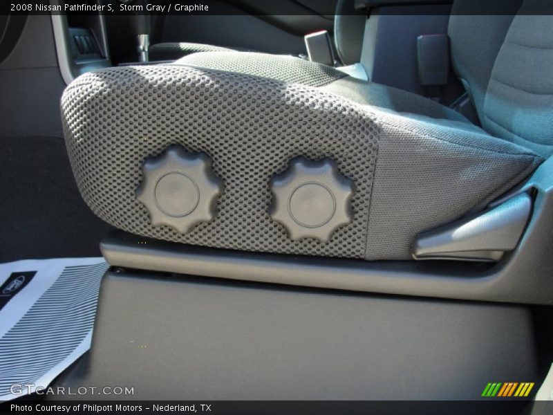 Storm Gray / Graphite 2008 Nissan Pathfinder S