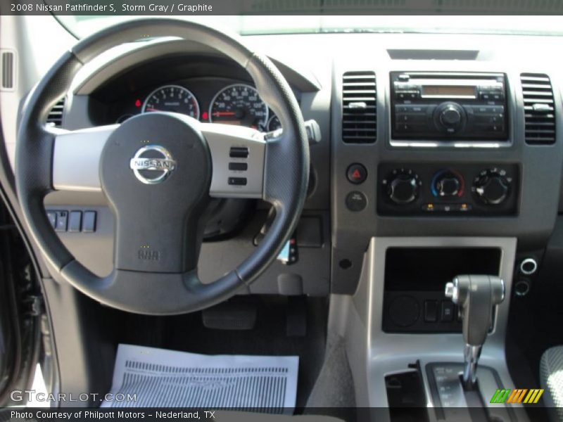 Storm Gray / Graphite 2008 Nissan Pathfinder S