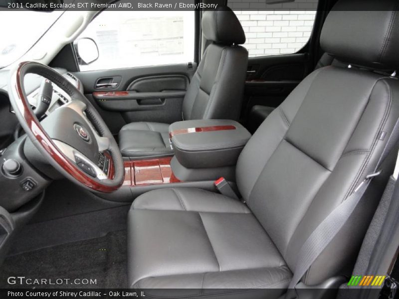 Black Raven / Ebony/Ebony 2011 Cadillac Escalade EXT Premium AWD