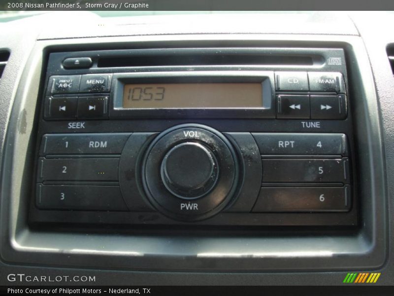 Storm Gray / Graphite 2008 Nissan Pathfinder S