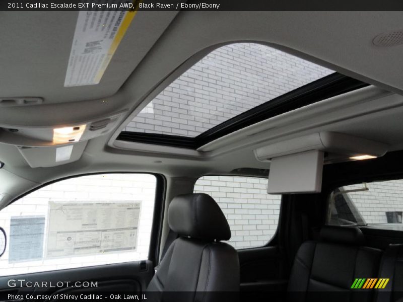 Black Raven / Ebony/Ebony 2011 Cadillac Escalade EXT Premium AWD