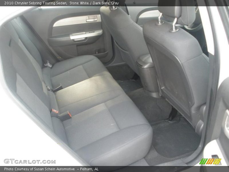 Stone White / Dark Slate Gray 2010 Chrysler Sebring Touring Sedan