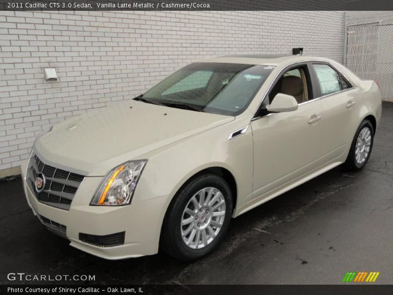 Vanilla Latte Metallic / Cashmere/Cocoa 2011 Cadillac CTS 3.0 Sedan