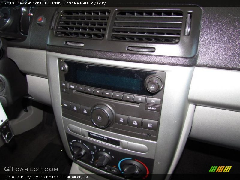 Silver Ice Metallic / Gray 2010 Chevrolet Cobalt LS Sedan