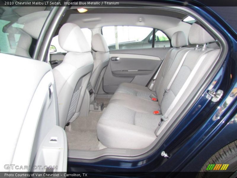 Imperial Blue Metallic / Titanium 2010 Chevrolet Malibu LT Sedan