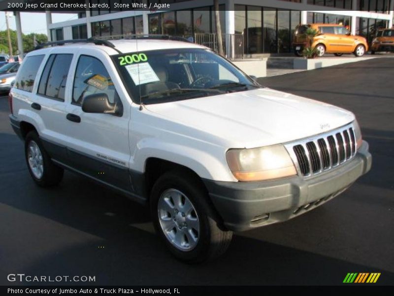 Stone White / Agate 2000 Jeep Grand Cherokee Laredo