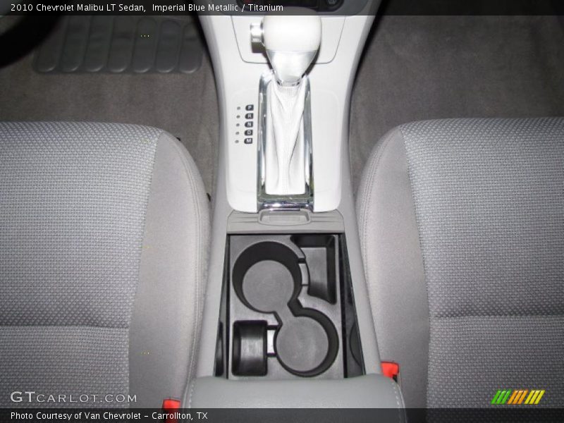 Imperial Blue Metallic / Titanium 2010 Chevrolet Malibu LT Sedan