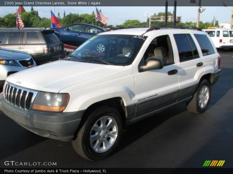 Stone White / Agate 2000 Jeep Grand Cherokee Laredo