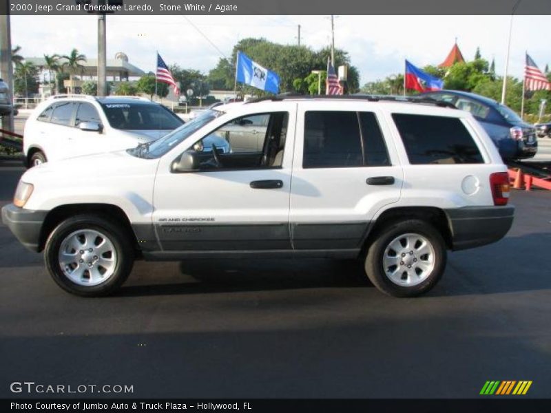  2000 Grand Cherokee Laredo Stone White