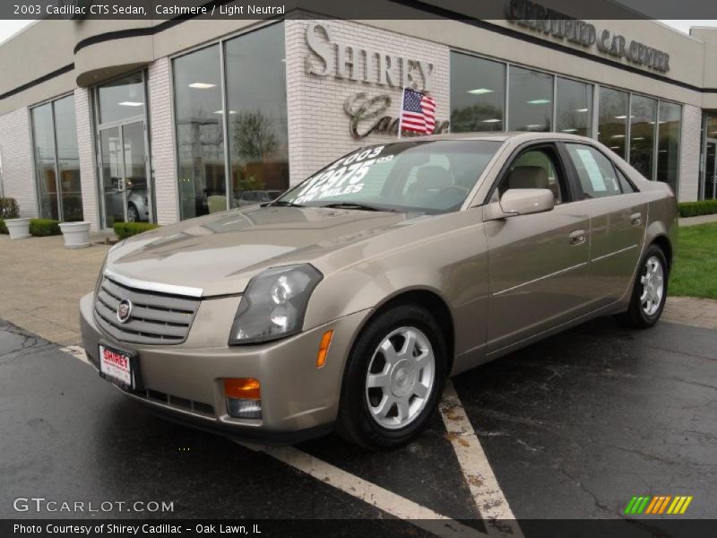 Cashmere / Light Neutral 2003 Cadillac CTS Sedan