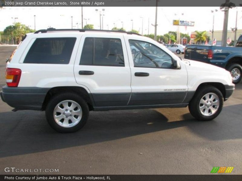  2000 Grand Cherokee Laredo Stone White