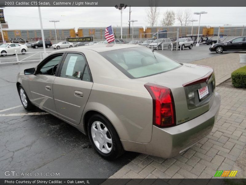 Cashmere / Light Neutral 2003 Cadillac CTS Sedan