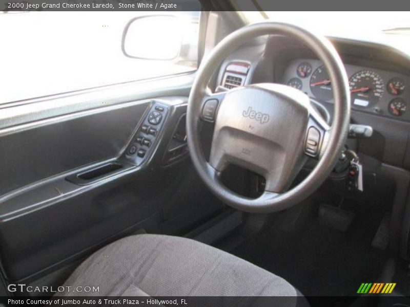 Stone White / Agate 2000 Jeep Grand Cherokee Laredo