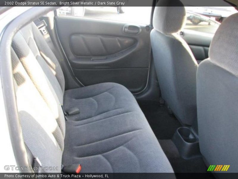 Bright Silver Metallic / Dark Slate Gray 2002 Dodge Stratus SE Sedan