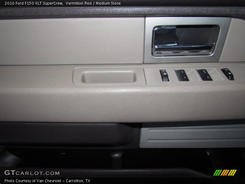 Vermillion Red / Medium Stone 2010 Ford F150 XLT SuperCrew
