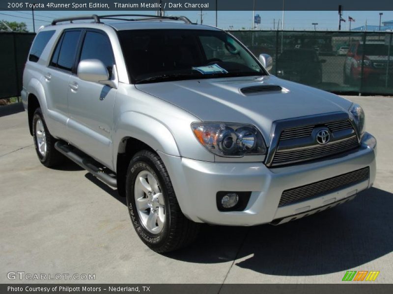 Titanium Metallic / Dark Charcoal 2006 Toyota 4Runner Sport Edition