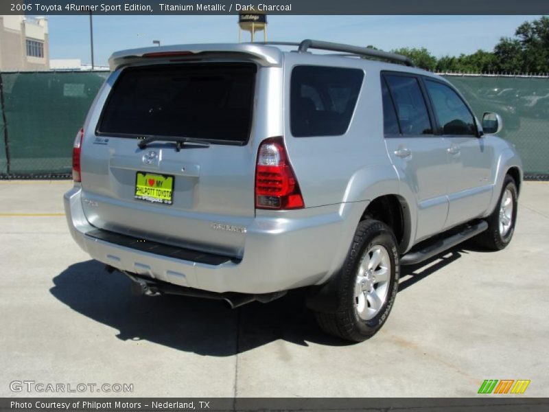Titanium Metallic / Dark Charcoal 2006 Toyota 4Runner Sport Edition
