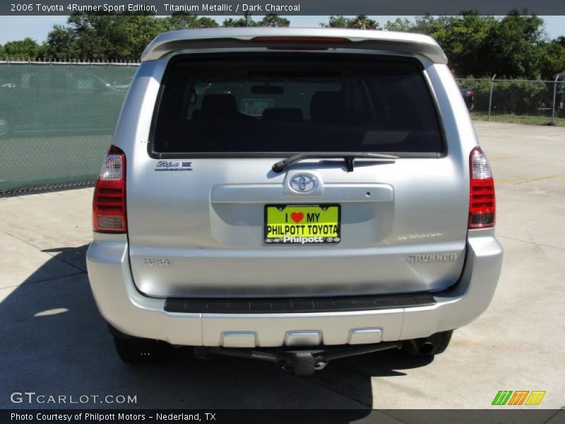 Titanium Metallic / Dark Charcoal 2006 Toyota 4Runner Sport Edition
