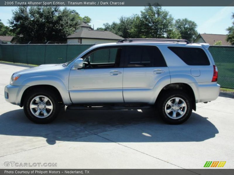 Titanium Metallic / Dark Charcoal 2006 Toyota 4Runner Sport Edition