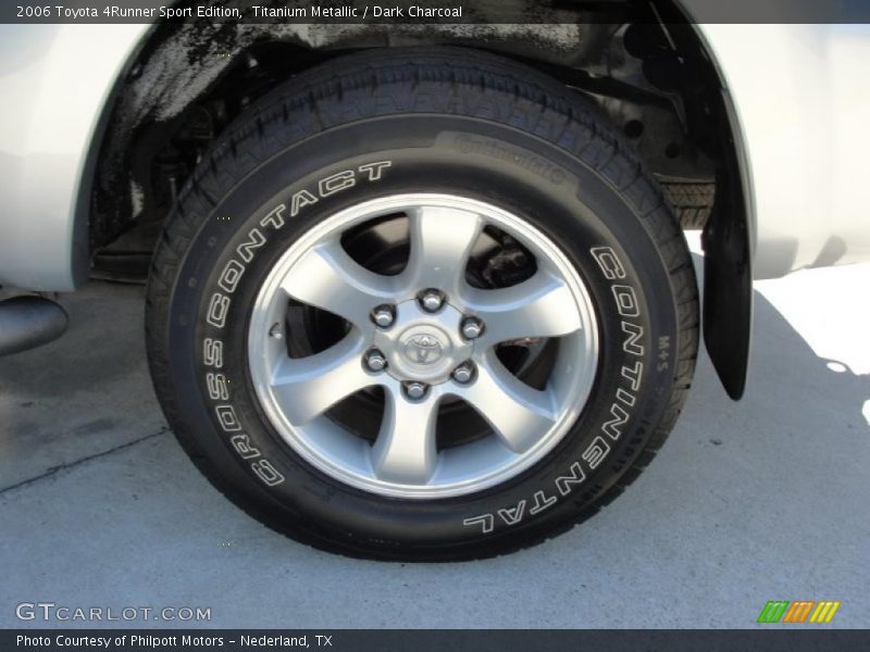 Titanium Metallic / Dark Charcoal 2006 Toyota 4Runner Sport Edition
