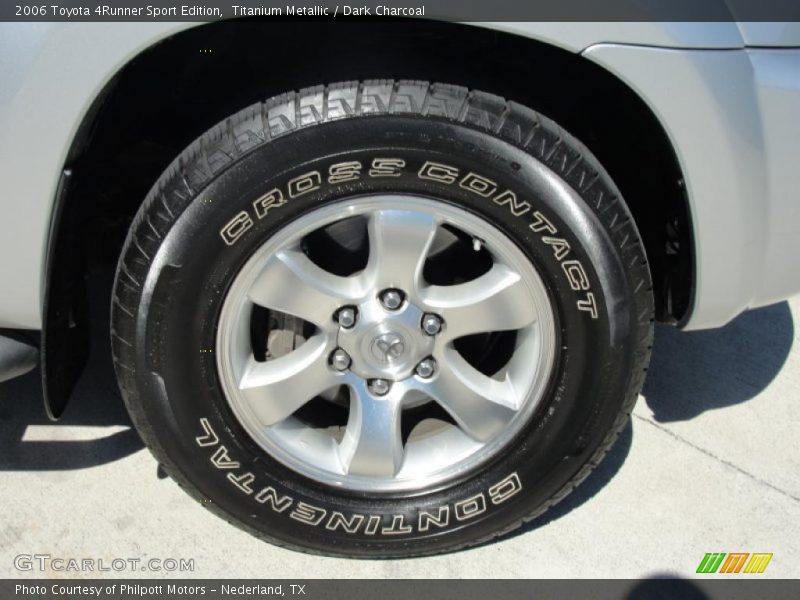 Titanium Metallic / Dark Charcoal 2006 Toyota 4Runner Sport Edition