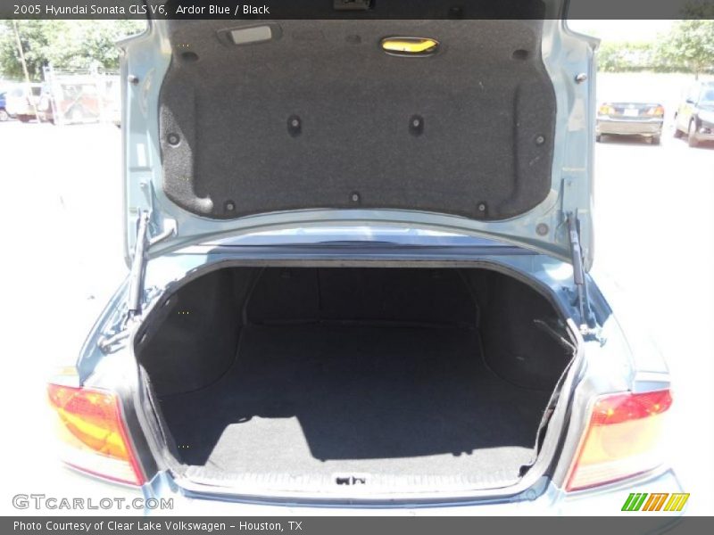 Ardor Blue / Black 2005 Hyundai Sonata GLS V6