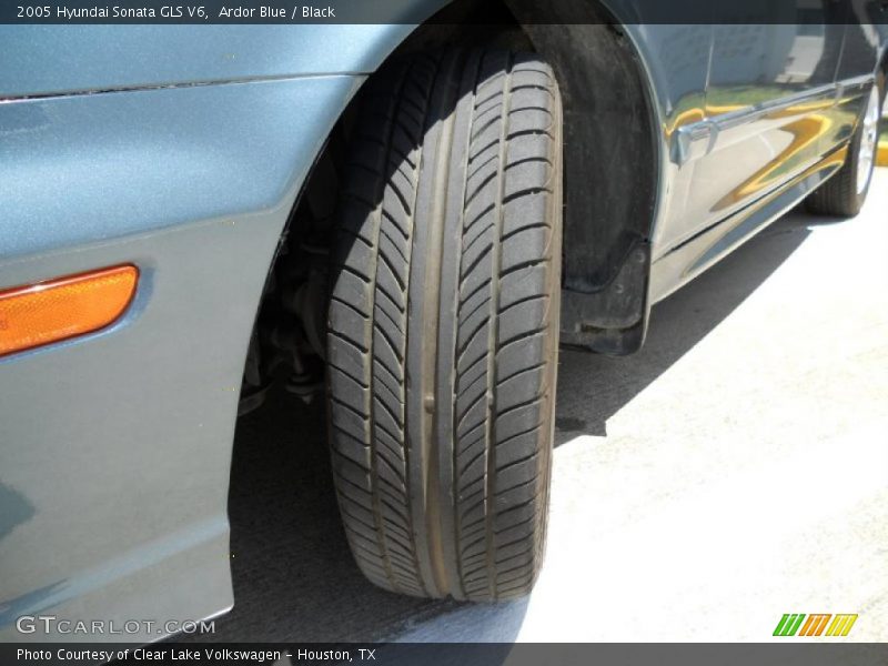 Ardor Blue / Black 2005 Hyundai Sonata GLS V6