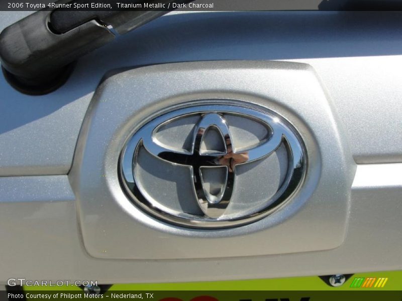 Titanium Metallic / Dark Charcoal 2006 Toyota 4Runner Sport Edition