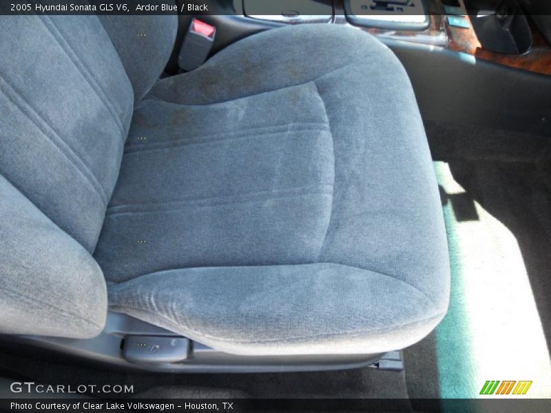 Ardor Blue / Black 2005 Hyundai Sonata GLS V6