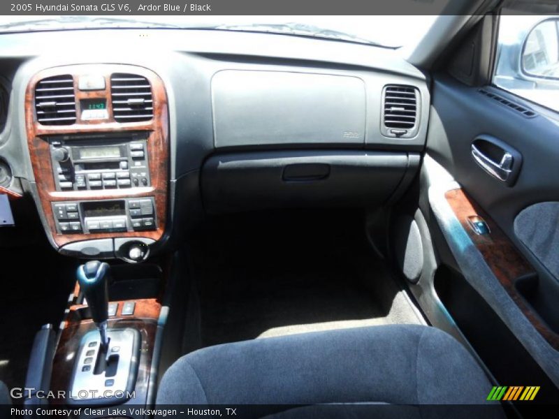 Ardor Blue / Black 2005 Hyundai Sonata GLS V6