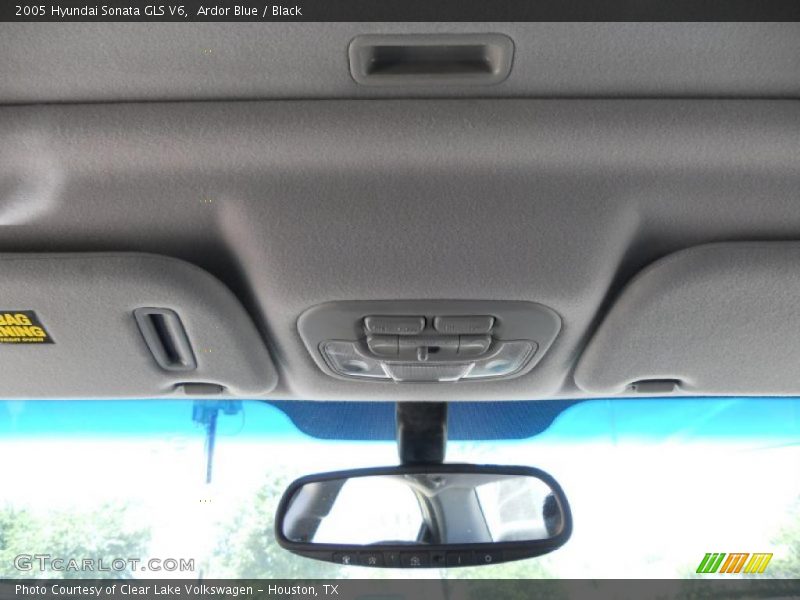 Ardor Blue / Black 2005 Hyundai Sonata GLS V6