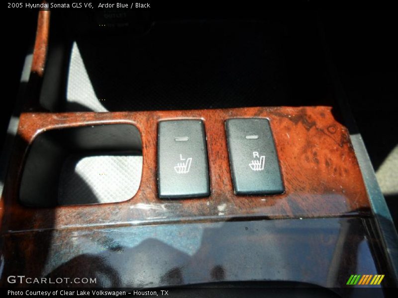 Ardor Blue / Black 2005 Hyundai Sonata GLS V6