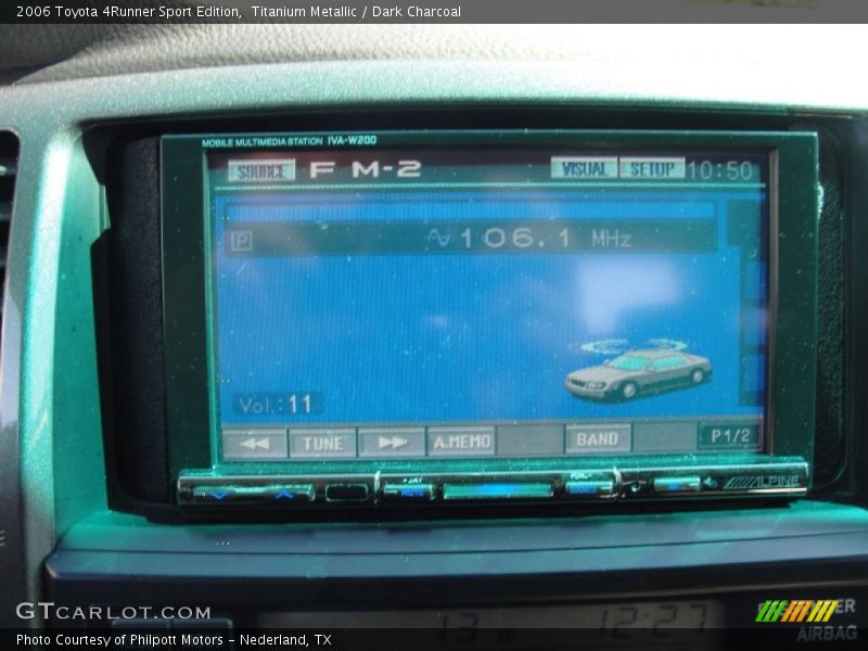 Titanium Metallic / Dark Charcoal 2006 Toyota 4Runner Sport Edition