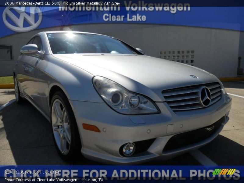 Iridium Silver Metallic / Ash Grey 2006 Mercedes-Benz CLS 500