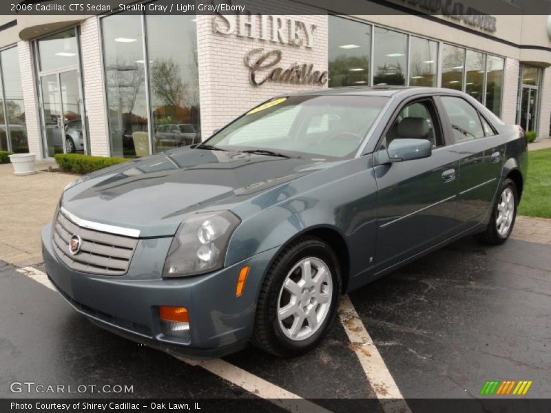 Stealth Gray / Light Gray/Ebony 2006 Cadillac CTS Sedan