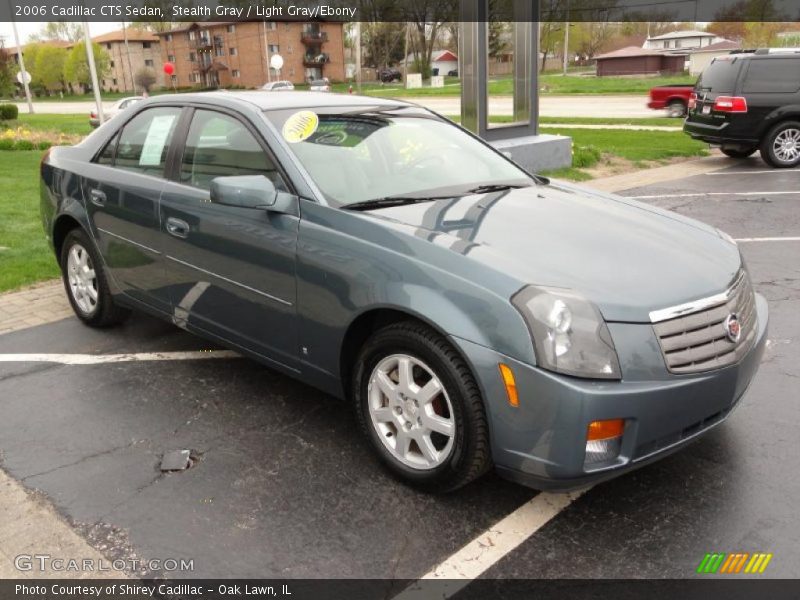 Stealth Gray / Light Gray/Ebony 2006 Cadillac CTS Sedan