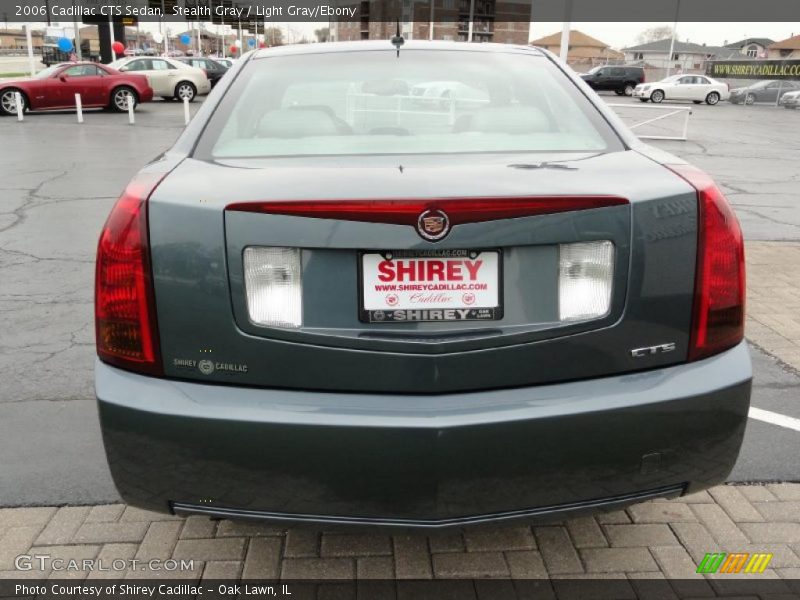 Stealth Gray / Light Gray/Ebony 2006 Cadillac CTS Sedan