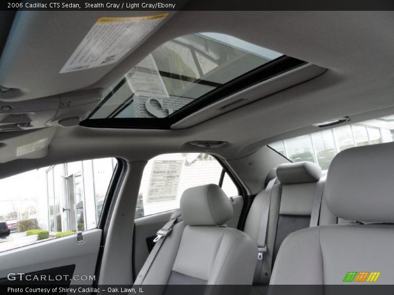 Stealth Gray / Light Gray/Ebony 2006 Cadillac CTS Sedan