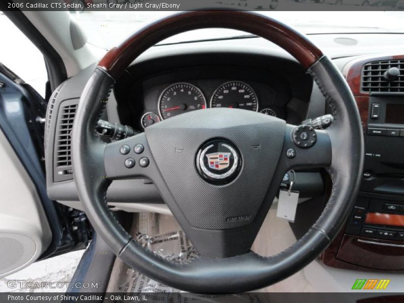 Stealth Gray / Light Gray/Ebony 2006 Cadillac CTS Sedan
