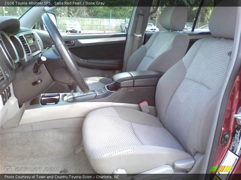 Salsa Red Pearl / Stone Gray 2008 Toyota 4Runner SR5