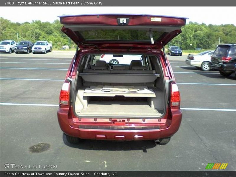 Salsa Red Pearl / Stone Gray 2008 Toyota 4Runner SR5