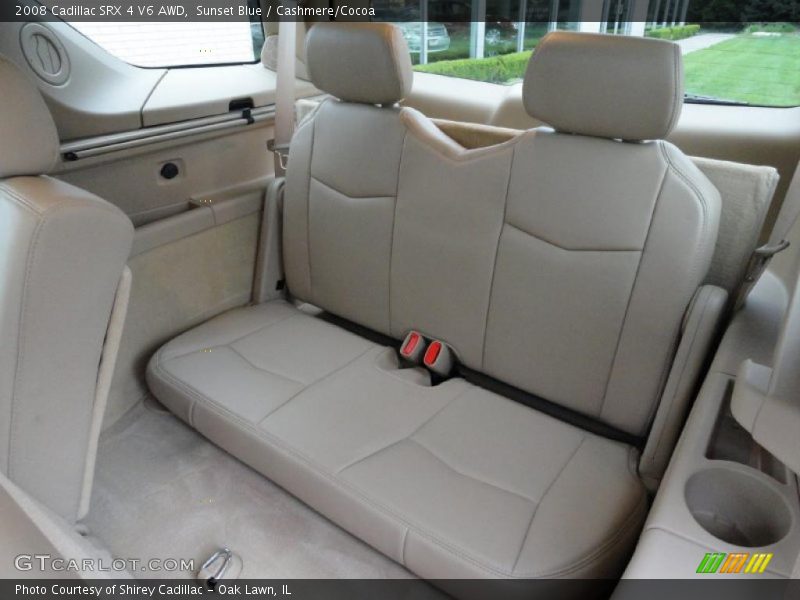 Sunset Blue / Cashmere/Cocoa 2008 Cadillac SRX 4 V6 AWD